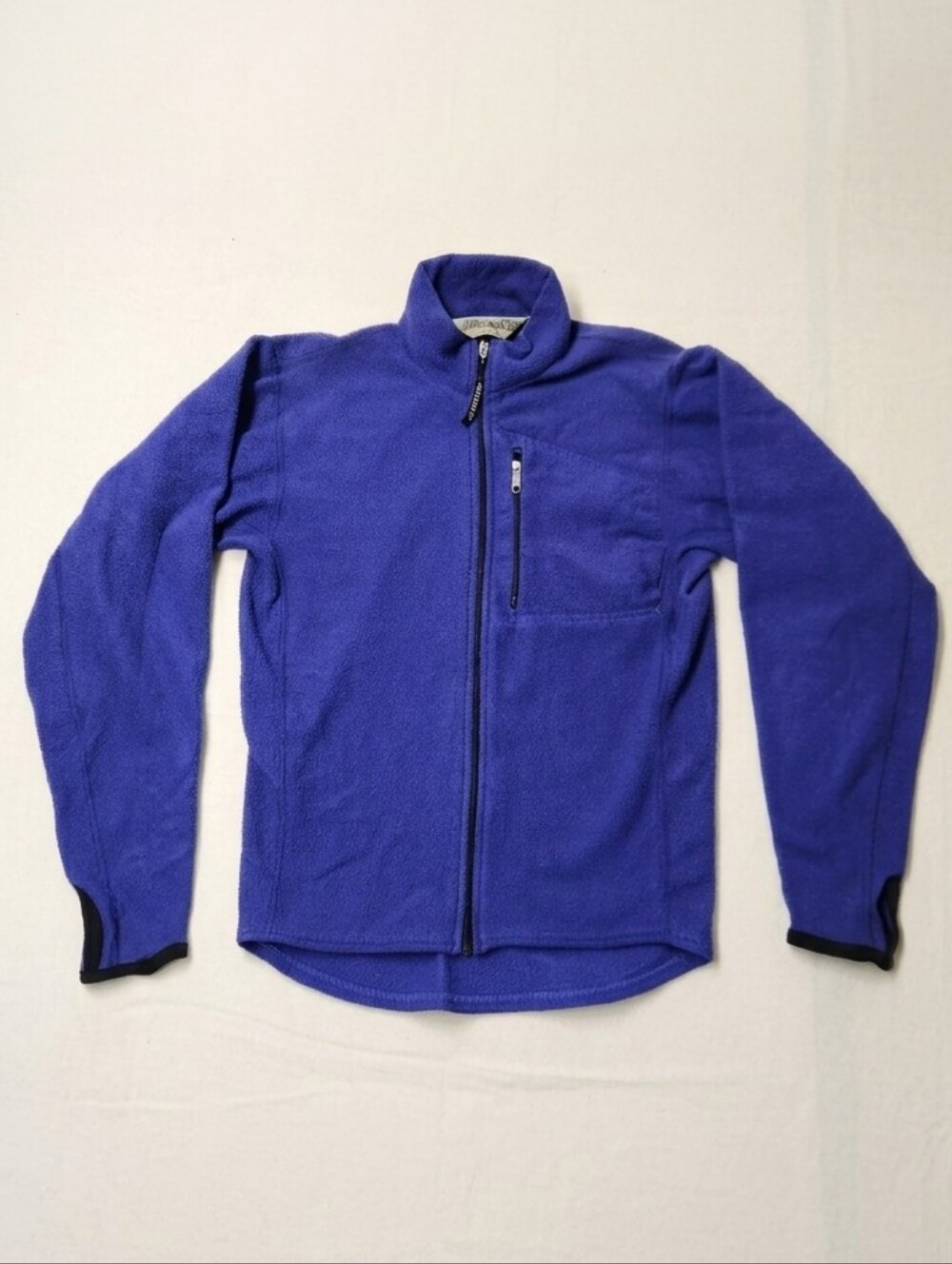 Vintage EMS Eastern Mountain Sports Purple Polartec Fleece Full Zip Jacket Sz S